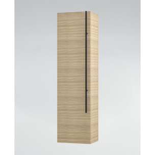 MOBILE DA BAGNO RIFLESSO 120 ROVERE NATURALE - 9 PEZZI