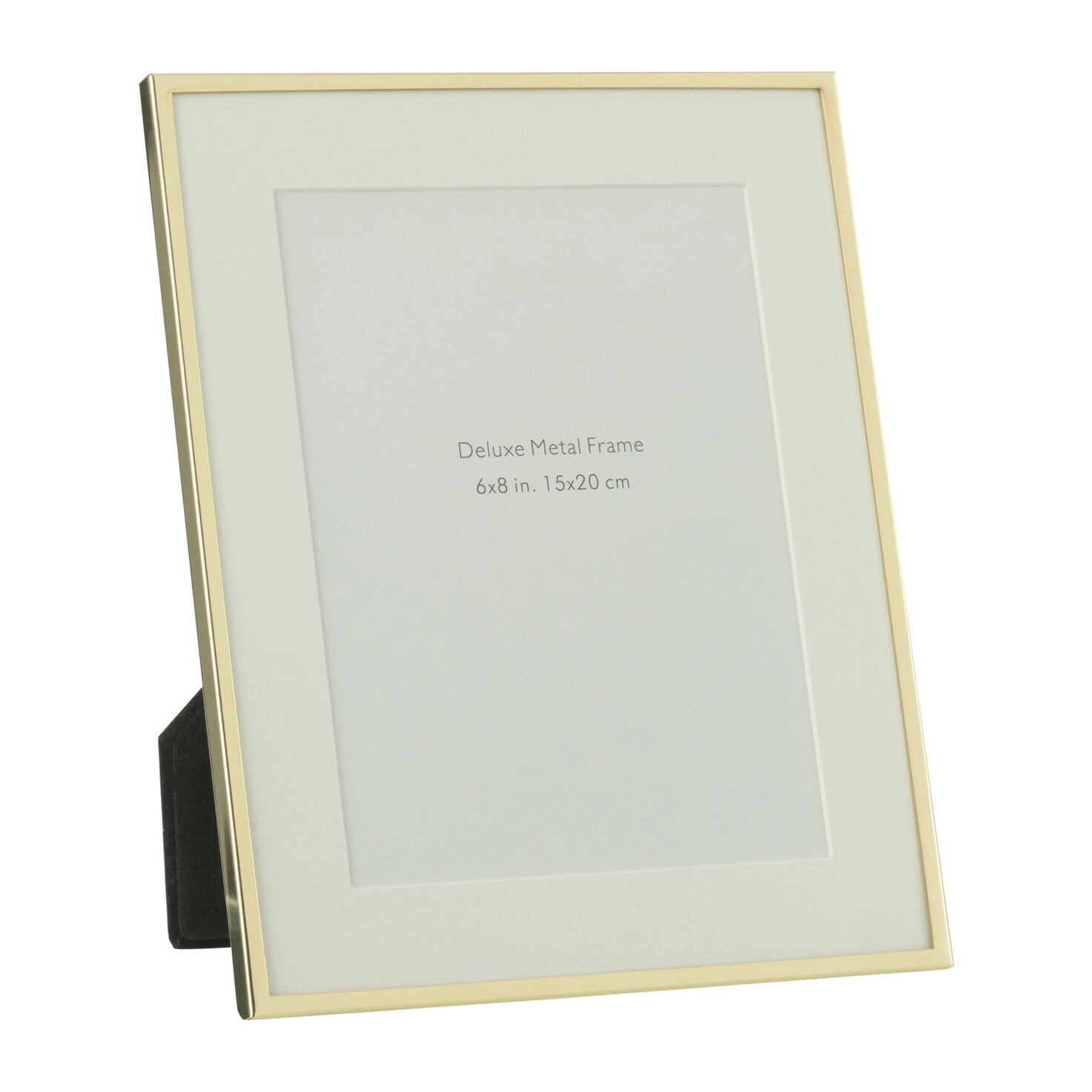 J-Line cadre photo Passe Partout Bord Fin - métal - or - large - 2 pcs