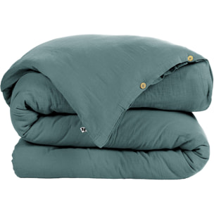 Housse de couette 100% gaze de coton canard