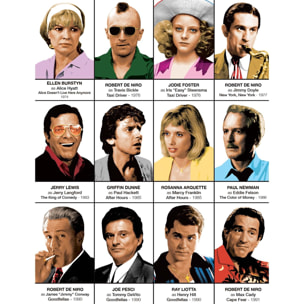 Affiche - Martin Scorsese characters - Olivier Bourdereau