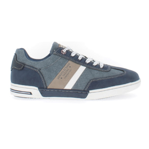 Armata di Mare Scarpe Uomo Court Sneakers Casual con Soletta Rimovibile in Memory Foam AMU SS22M146 Blue Jeans