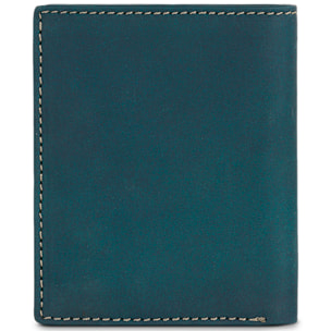 Cartera Hombre Piel Skpat Vintage Azul