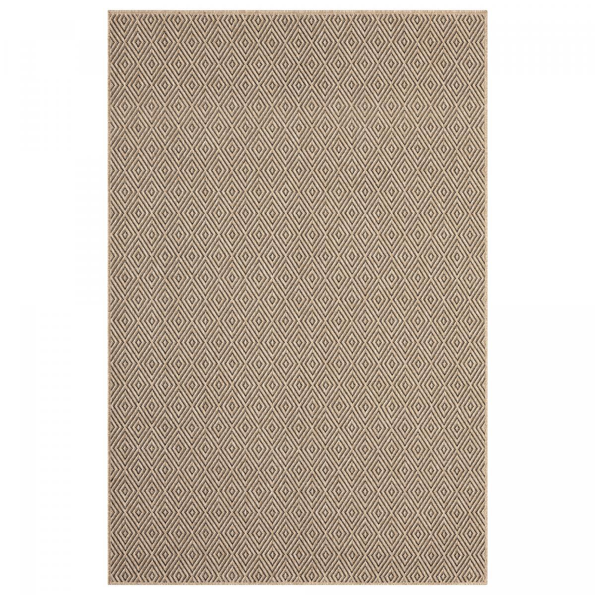 Tapis extérieur intérieur NOLAM aspect jute ton sur ton