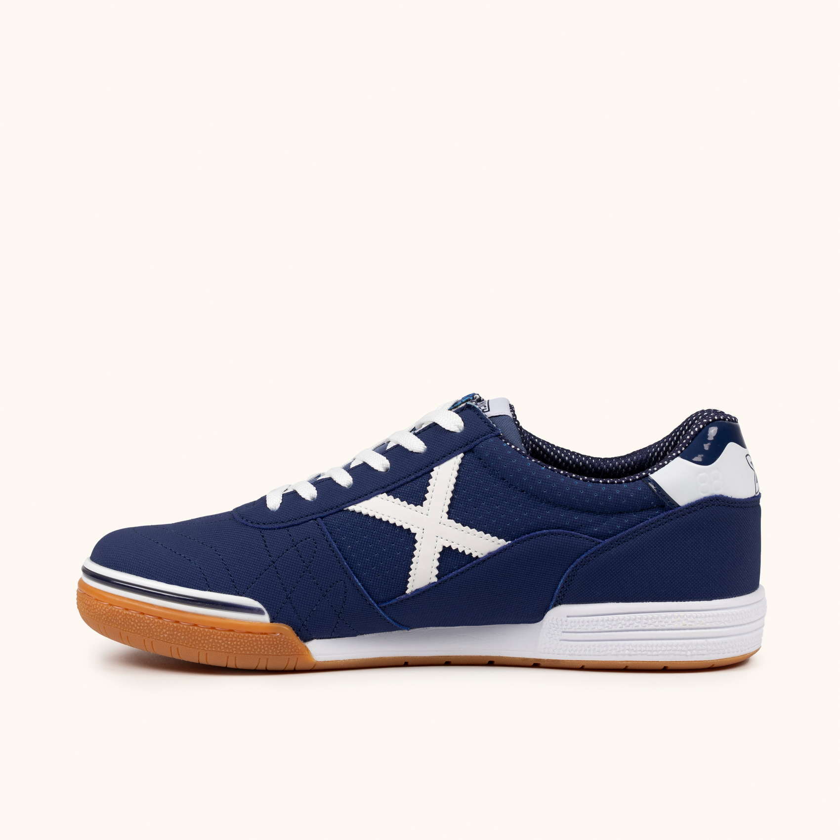 MUNICH G-3 452 Zapatillas de Fútbol Sala Técnicas Marino y Blanco