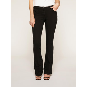 Motivi - Jeans flare Bianca - Nero