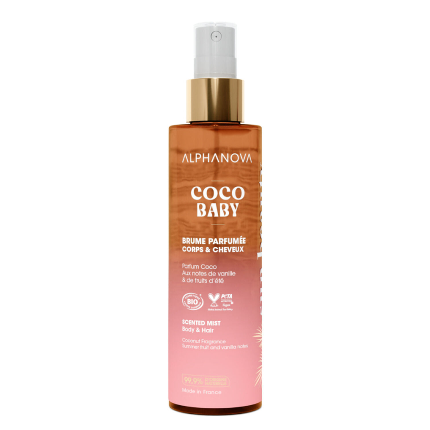 Coco Baby - Brume Parfumée Cheveux et Corps Bio 100ml