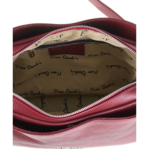 Borsa a tracolla da donna Made in Italy - Modello Aralia Lux - 100% pelle - 30.0 x 23.0 x 13.0 cm