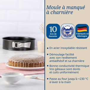 Moule à manqué à charnière Dr.Oetker Tradition