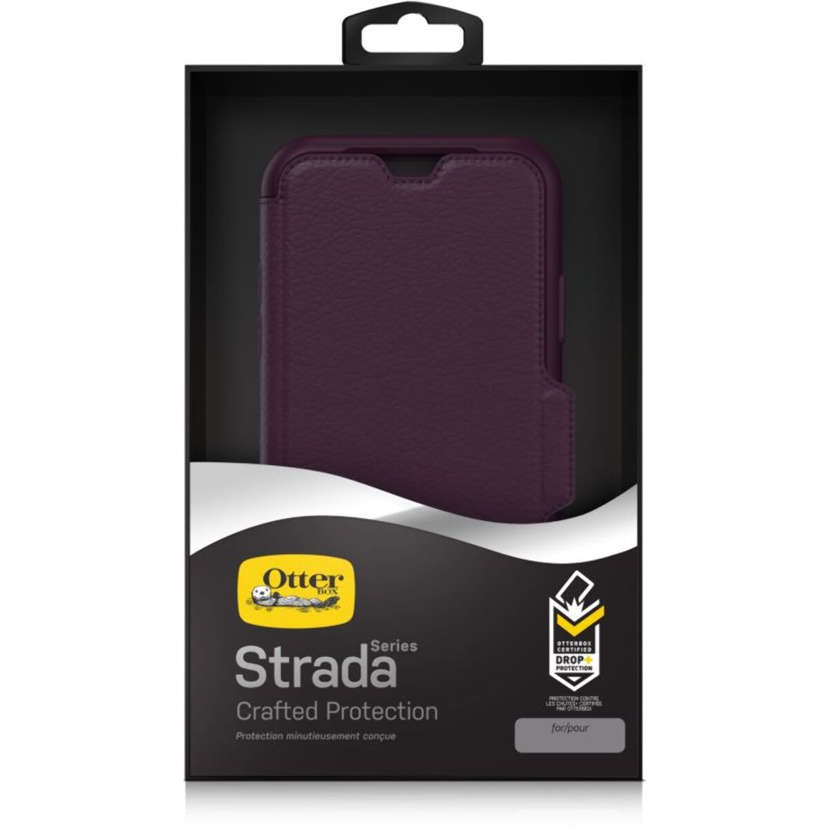 Etui OTTERBOX iPhone Xs Strada prune