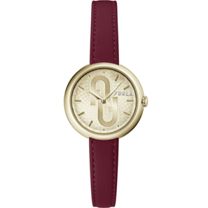 Reloj Furla WW00005002L2 Mujer Analogico Cuarzo con Correa de Cuero
