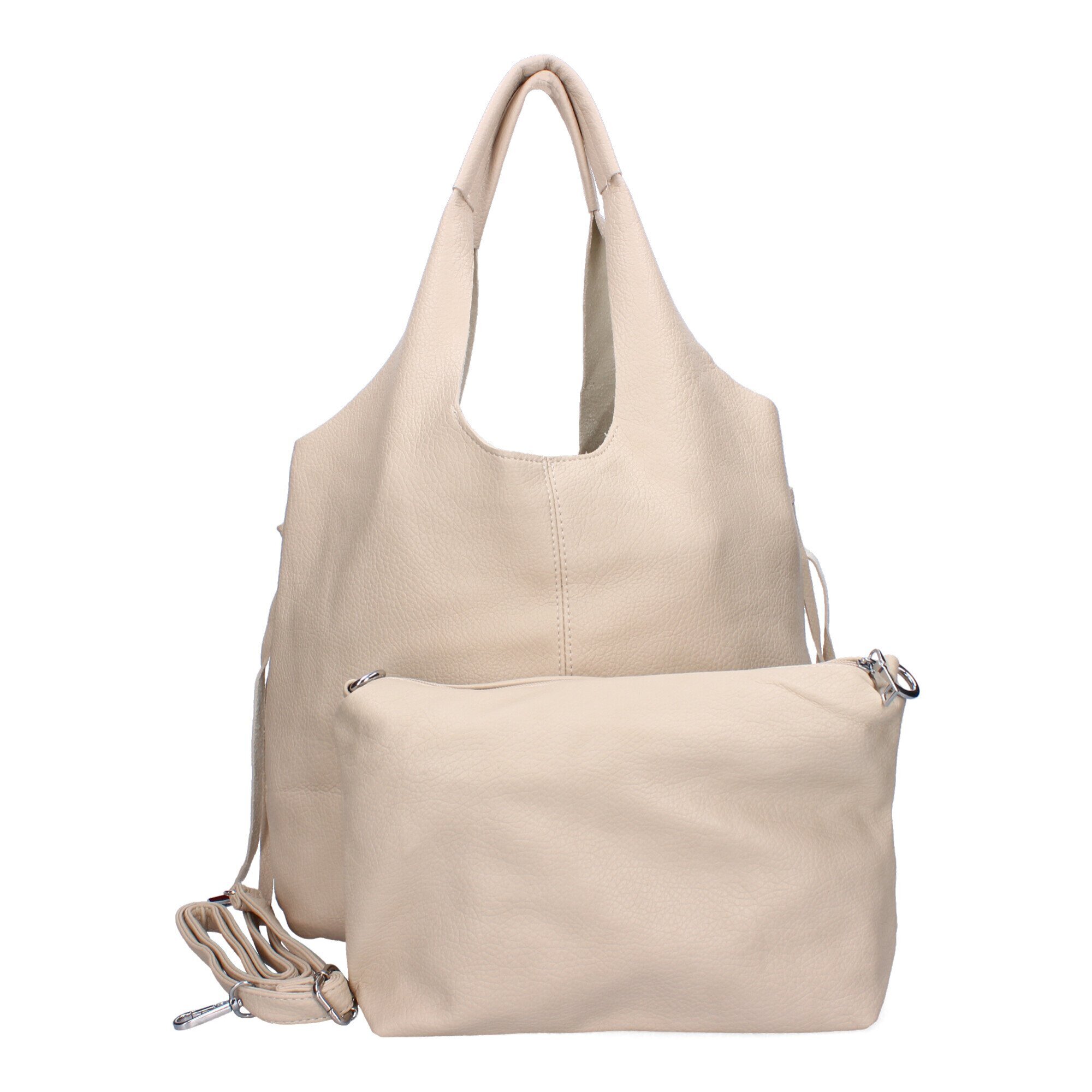 Bolso de hombro de Mujer con dos piezas, compartimento principal con cremallera
