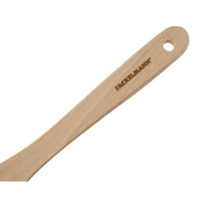 Set de 2 ustensiles de cuisine spatule en bois Fackelmann Nature