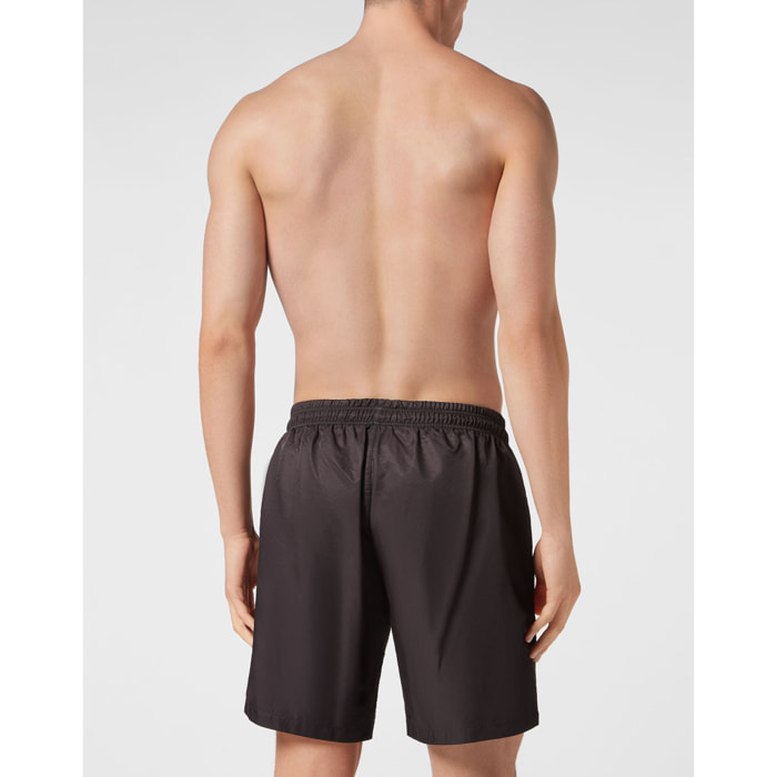 PHILIPP PLEIN Swim Trunks BULLDOGS