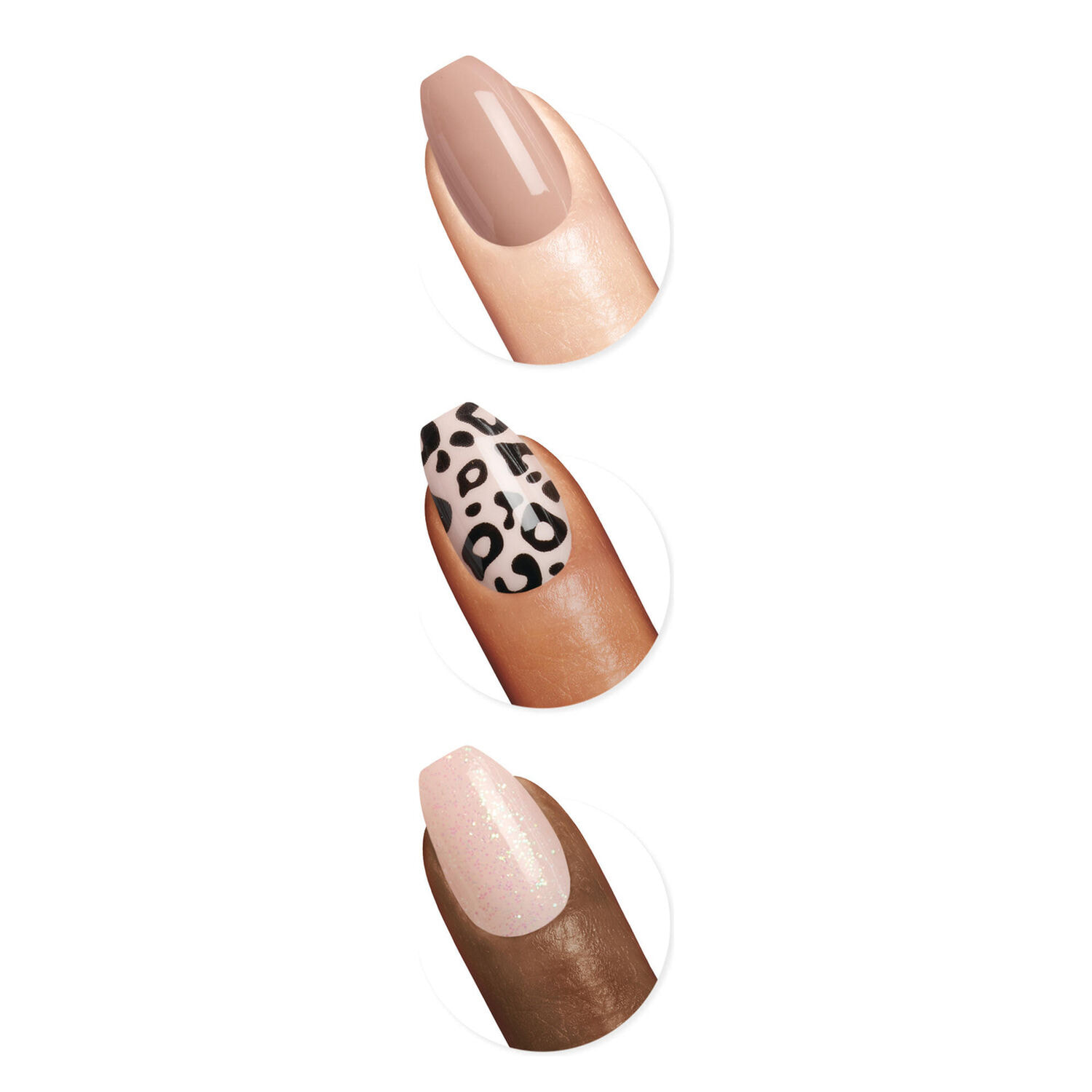 Salon Effects Perfect Press-On - Faux Ongles Press-On