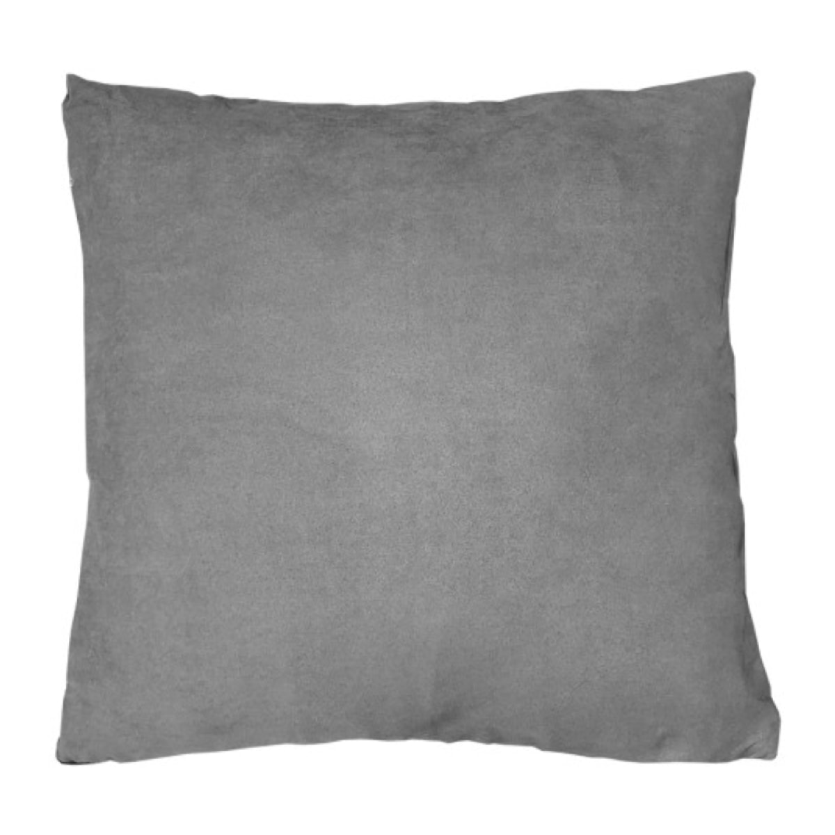 Coussin carré 45 x 45 cm motif géométrique gris déhoussable - ALIE