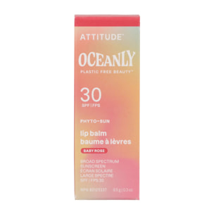 Oceanly - PHYTO-SUN Bálsamo labial con color SPF 30 - Baby Rose, Attitude, 8'5g