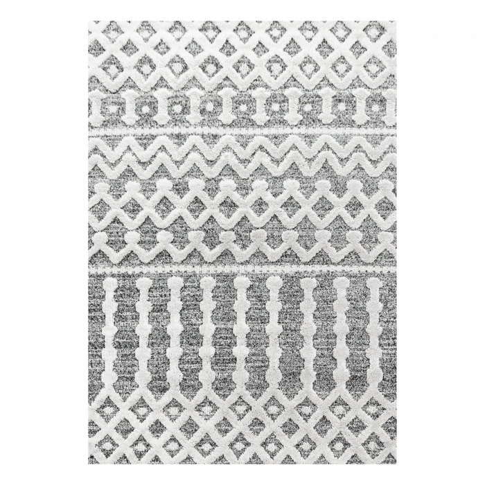 Tapis salon et chambre tissé motif scandinave REDA