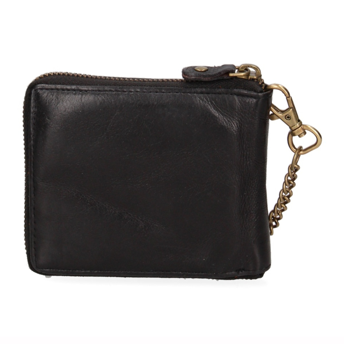 Portafoglio uomo in vera pelle - Modello False - Casual - 12.5 x 11.0 x 2.5 cm