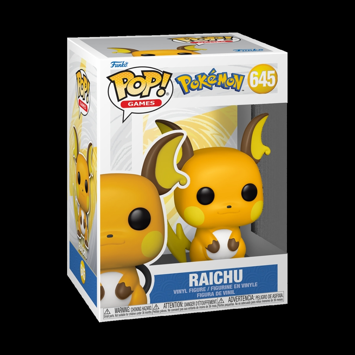 Pokemon Funko POP Games Vinile Figura Raichu 9 cm