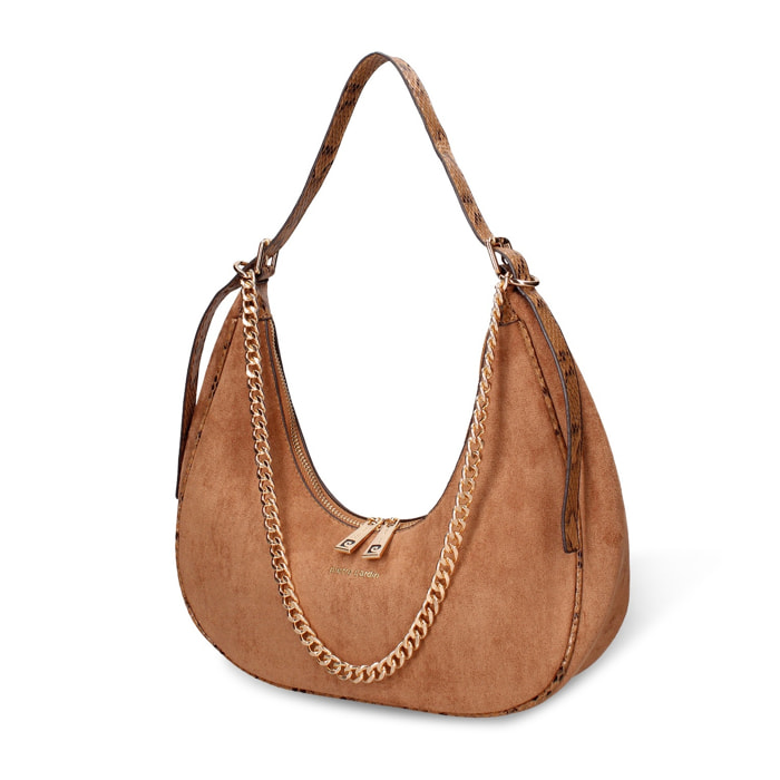 Borsa a spalla da donna - Modello Arcana Plus - Pelle vegana PU - 29.0 x 25.0 x 8.0 cm