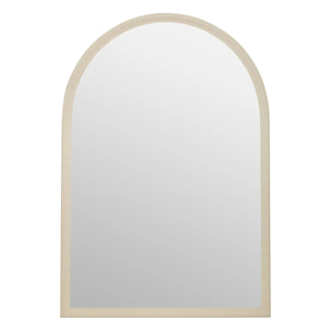 Miroir mural Calypso gris perle 96x66cm