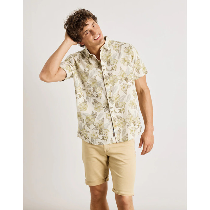 Camisa Manga Corta Verde - Soto