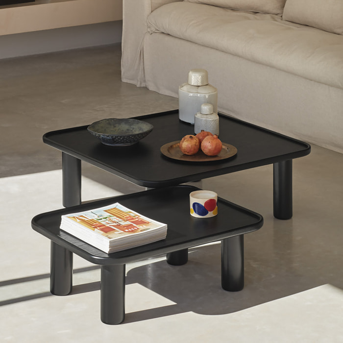 Mesa de centro nido Nest negro