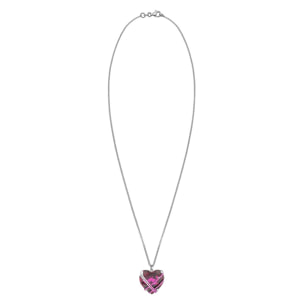 Collar Heart adornado con cristales de Swarovski