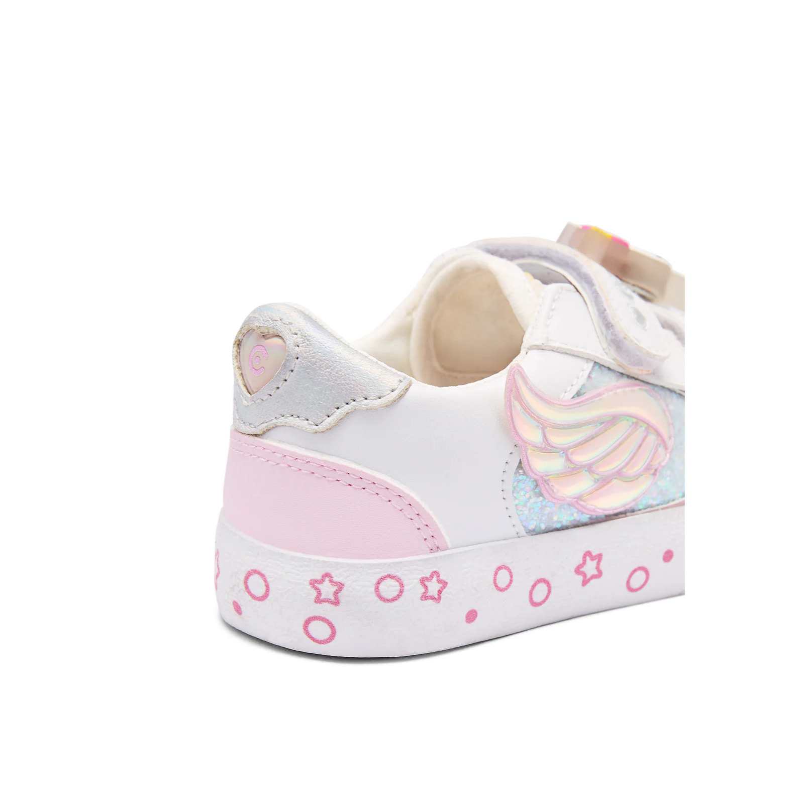 Zapatillas de Niña con Alas Pastel y Detalles de Unicornio