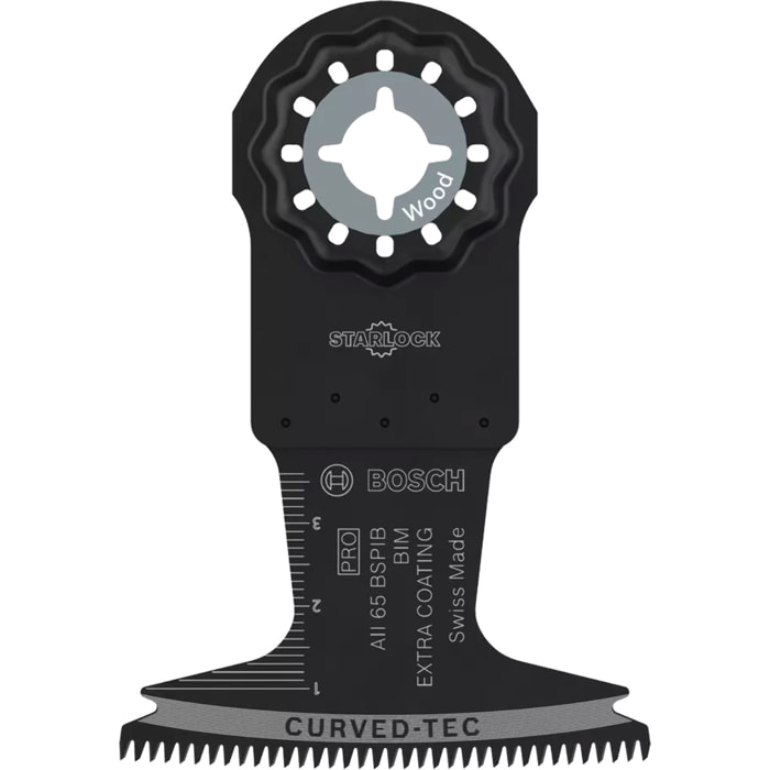 Lame Starlock Pro Bimétal AII 65 BSPIB pour Bois dur - 65 x 40 mm - 5 pièces - BOSCH - 2608669083