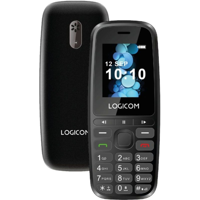 Téléphone portable LOGICOM Posh 402 Noir 4G