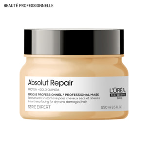 Masque Absolut Repair Cheveux Secs & Abîmés 250ml - Série Expert