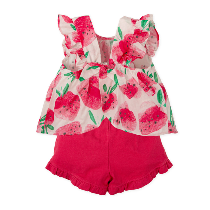 Conjunto niña - Fresa