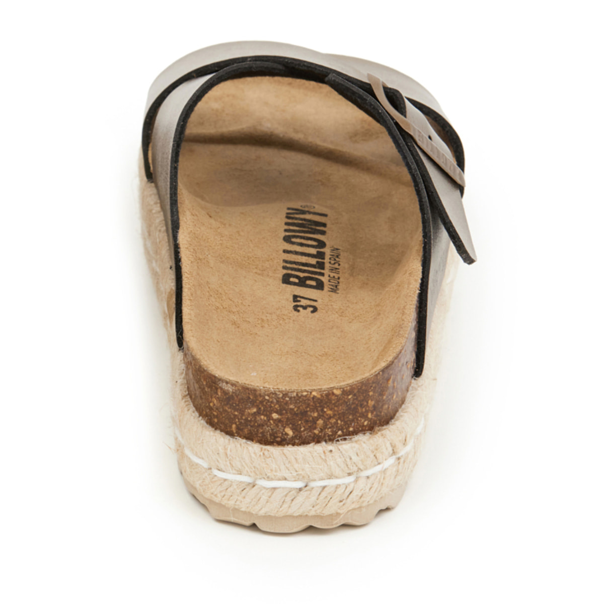 SANDALO CON ZEPPA BILLOWY MARRONE