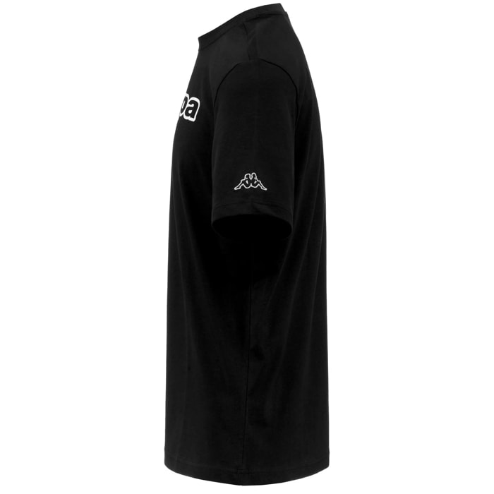 Kappa - T-Shirts & Top Uomo Nero - Logo Fromen
