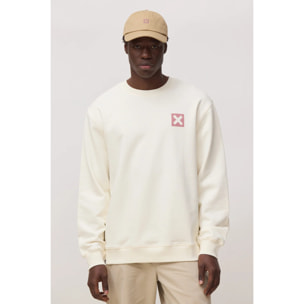 SUDADERA NATURE BLANCO ROTO