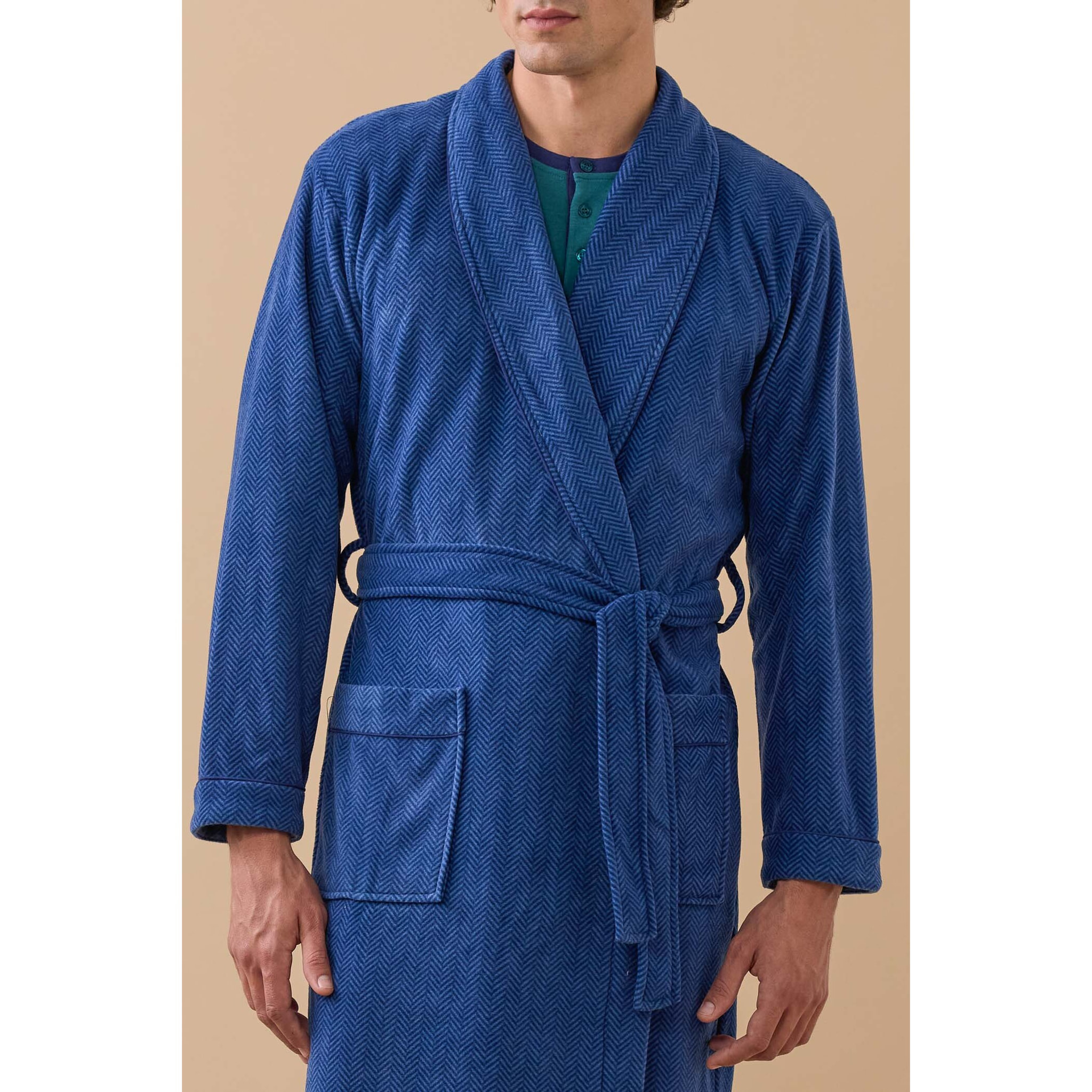 Vestaglia uomo simone in pile Noidinotte