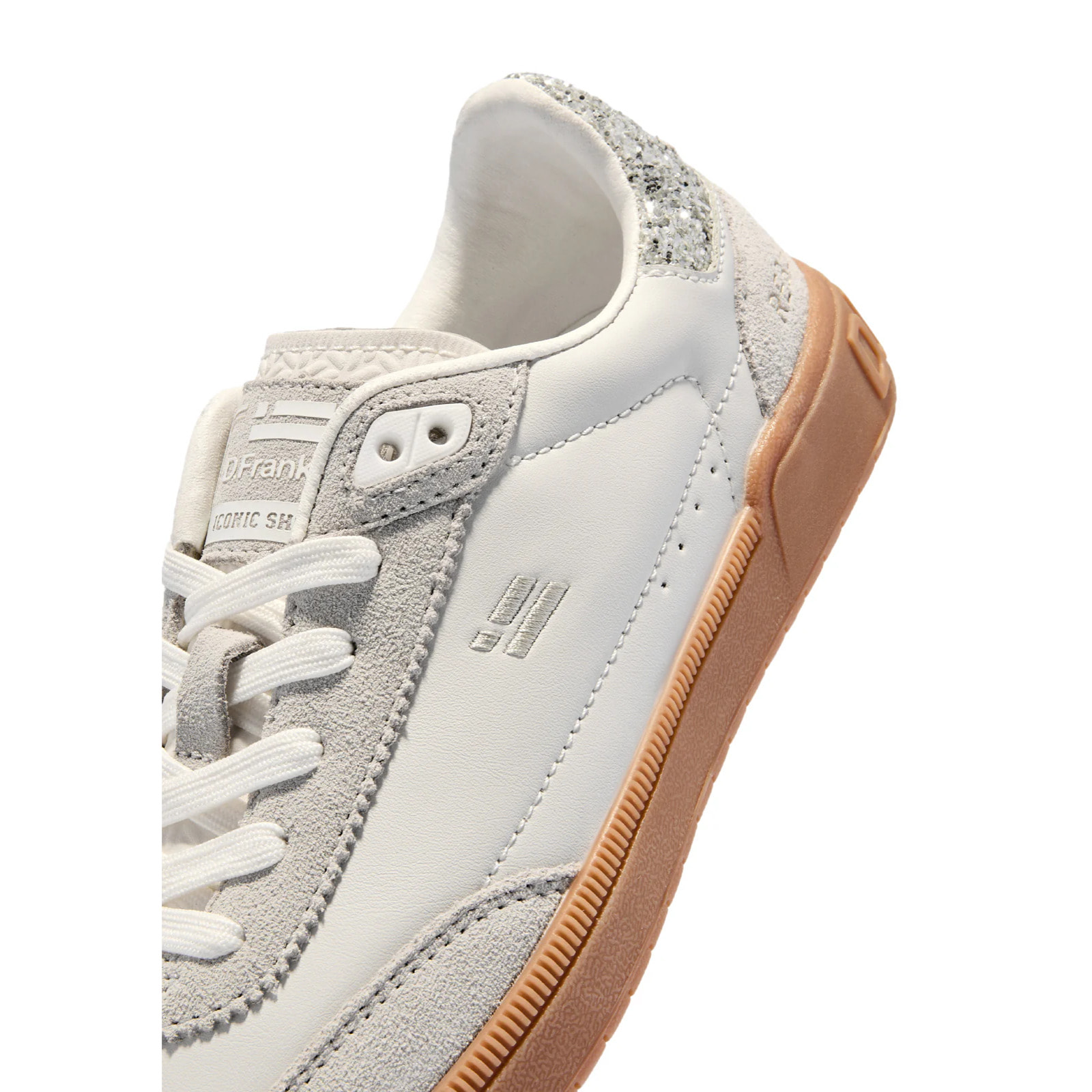 Zapatillas de Mujer Rebel Modelo Rebel Basic Blancas con Detalles Metálicos