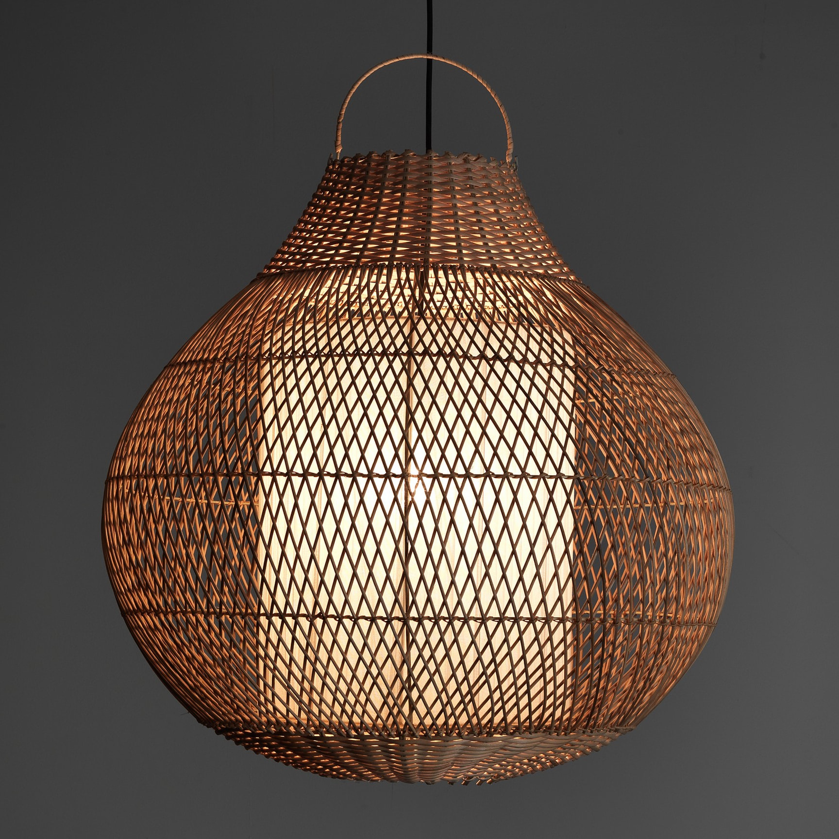 TOMASUCCI Lampadario ARITHA NATURAL Marrone