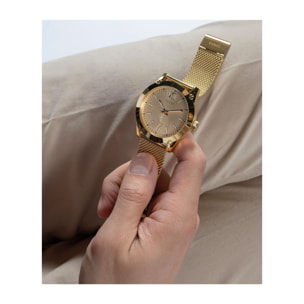 Guess Orologio Analogico Al Quarzo Crescent