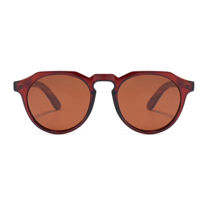 Gafas de Sol Feler 1526-2 Polarizadas de Madera Unisex 50 mm