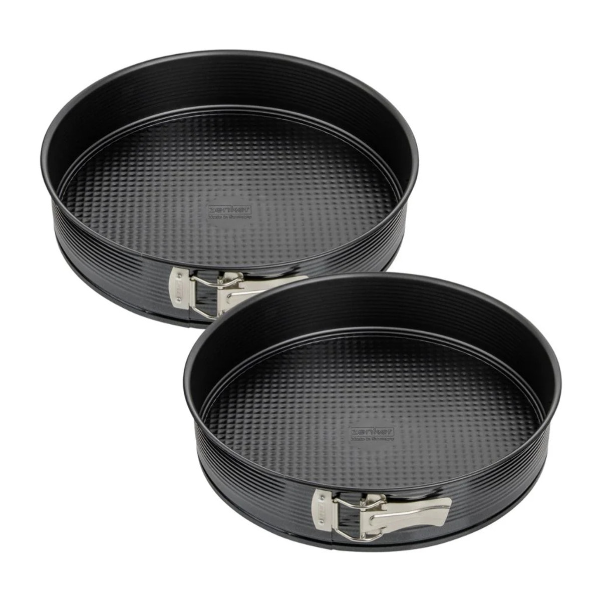 Ensemble de 2 Moules à manqué à charnière Zenker Black Metallic