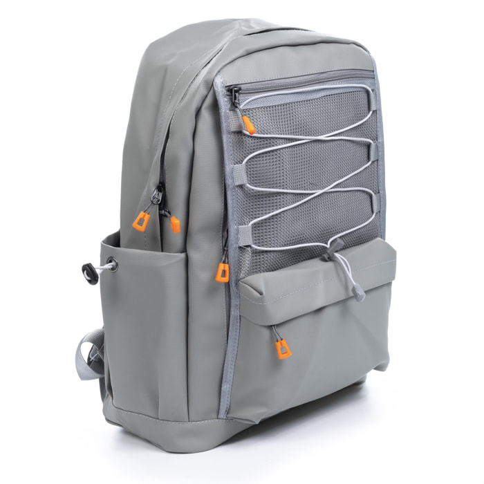 Zaino multiscomparto, porta laptop 15,6''. Strato impermeabile. Adattabile a Trolley. Idrorepellente.