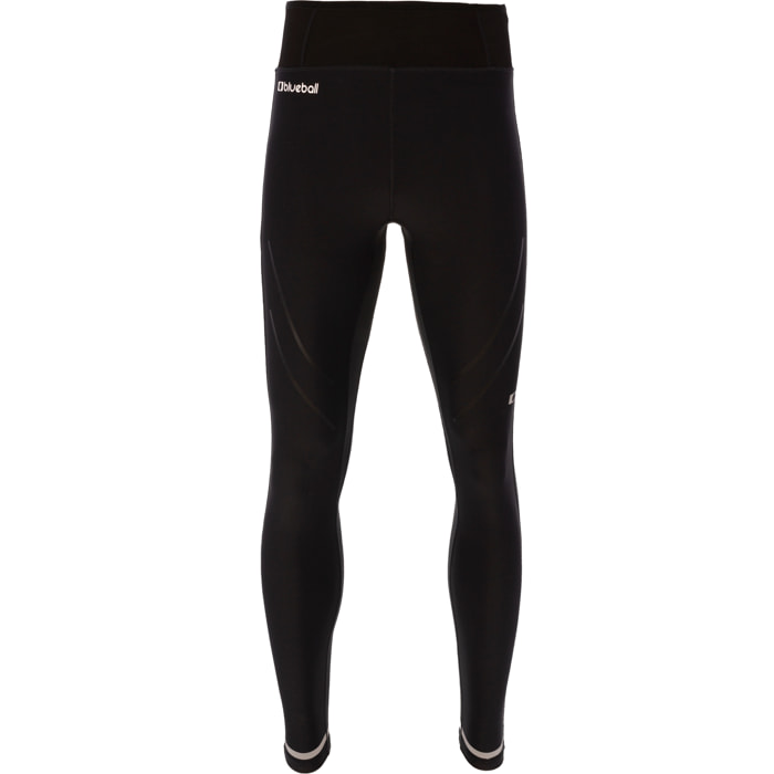 Pantalón largo de compresión para hombre BLUEBALL Urkiola - Negro