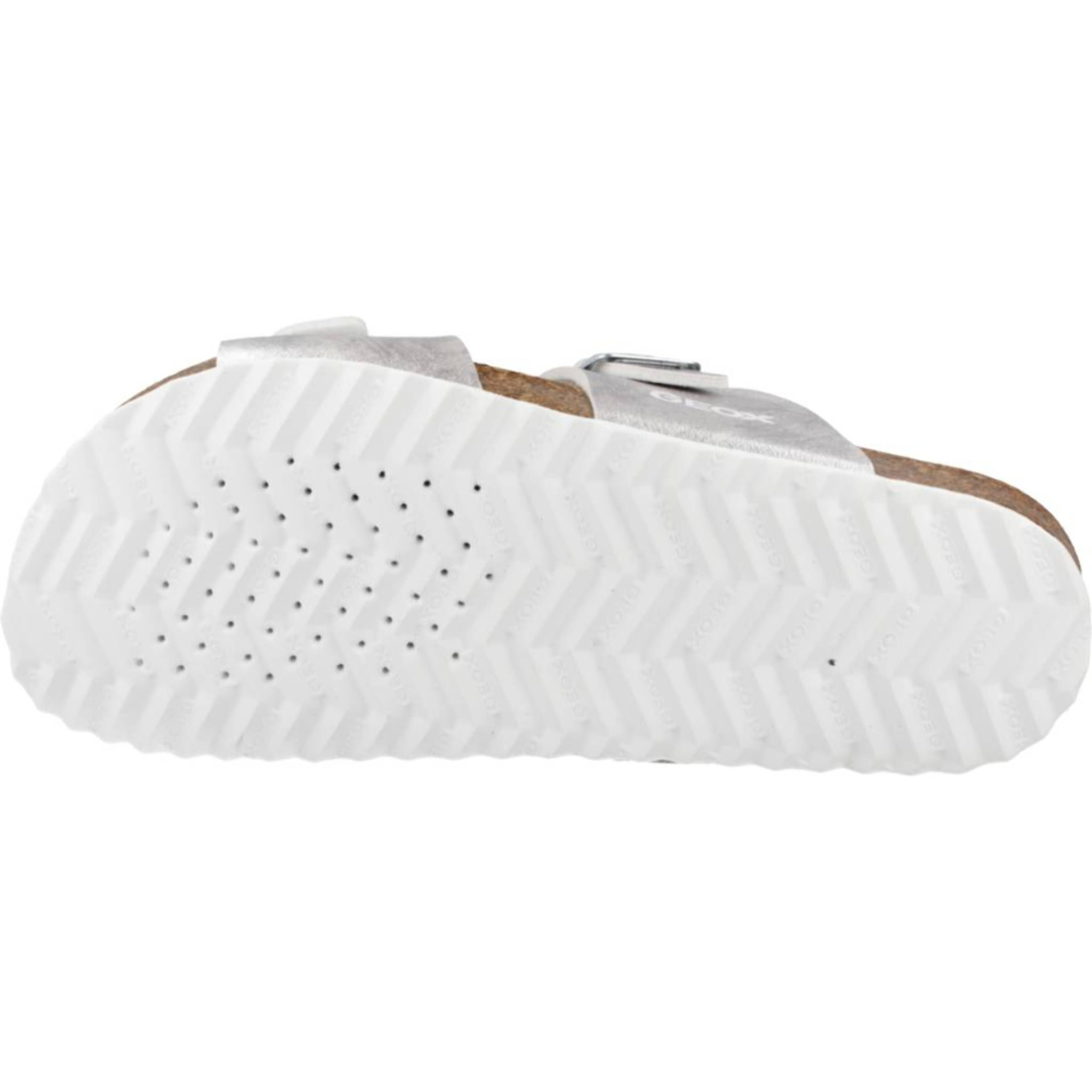 Sandalias Niña de la marca GEOX  modelo J ADRIEL GIRL Silver