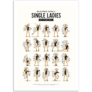 Affiche - single ladies - Nour Tohme