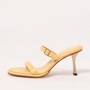 Sandalias con tacón S3194 NAPPA SUN LIGHT/ ALBANA color Sun light