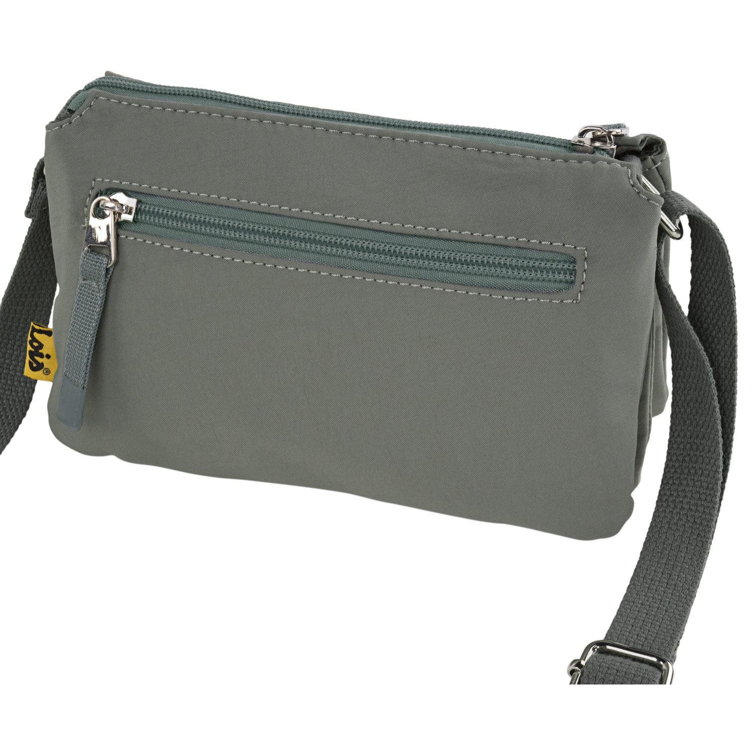 Bolso Bandolera Mujer Sint/Pu Lois Pyramid Verde Kaki