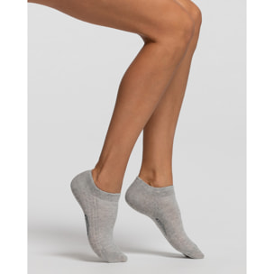 Minicalza cotone x3 donna
