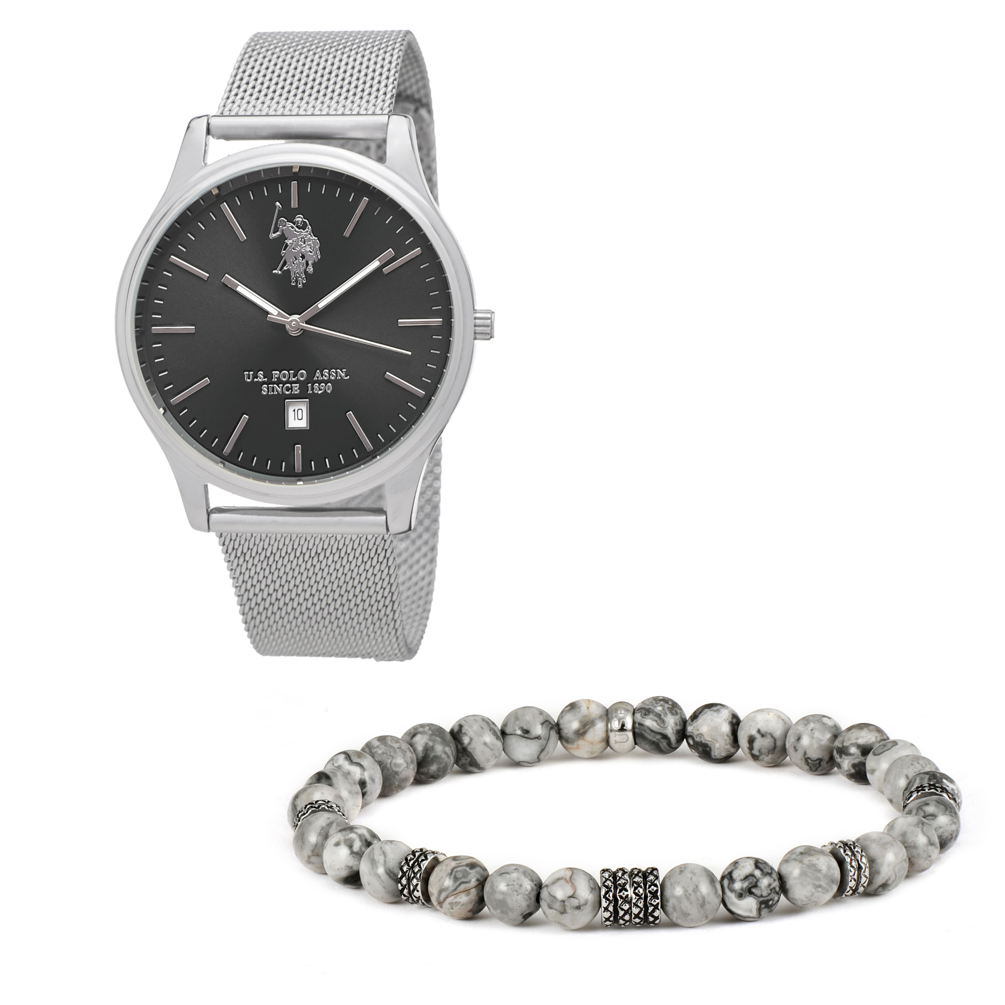 Cofanetto orologio e bracciale U.S. Polo Assn.